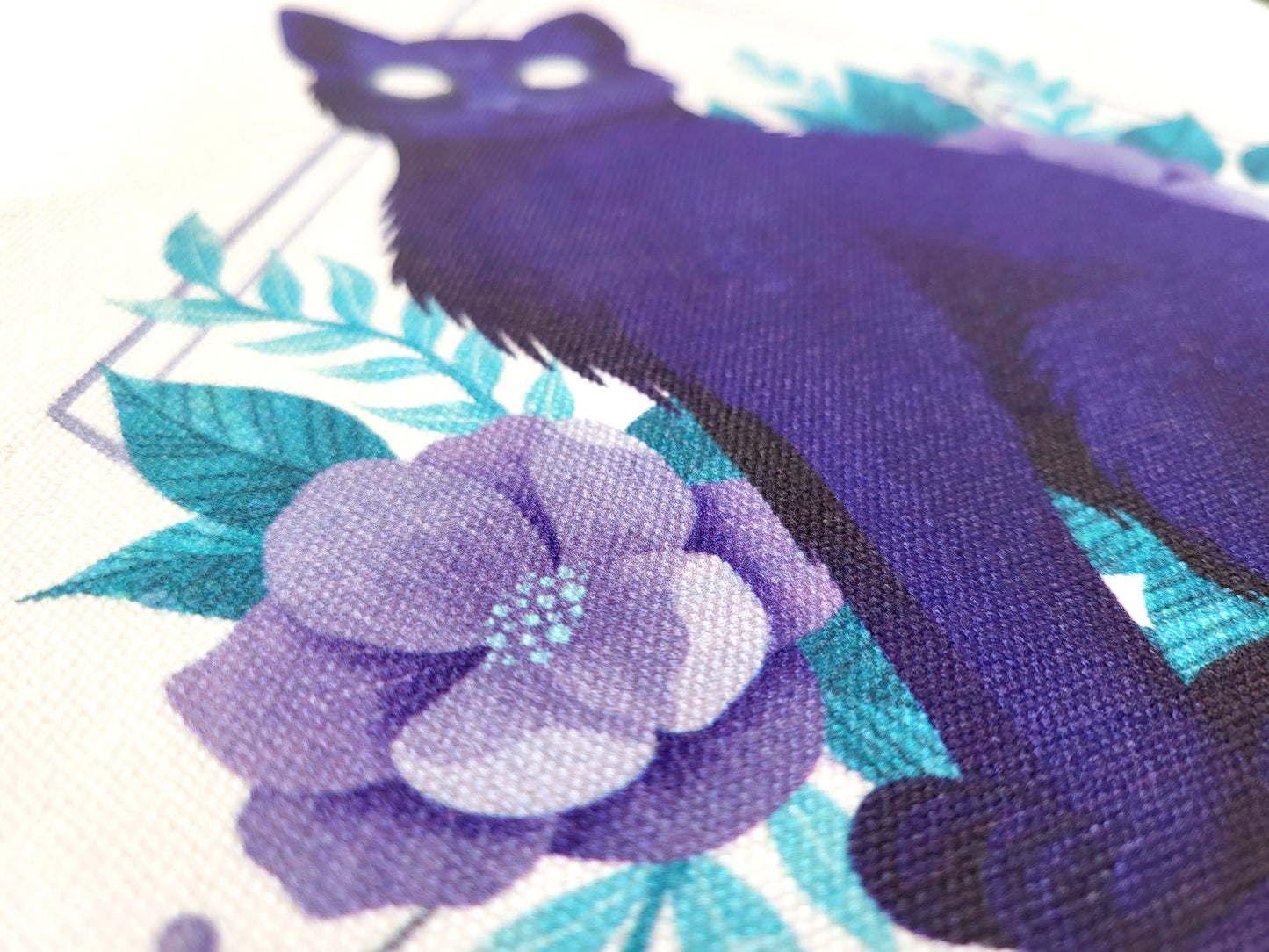 Canvas Tote Bag "Katze"