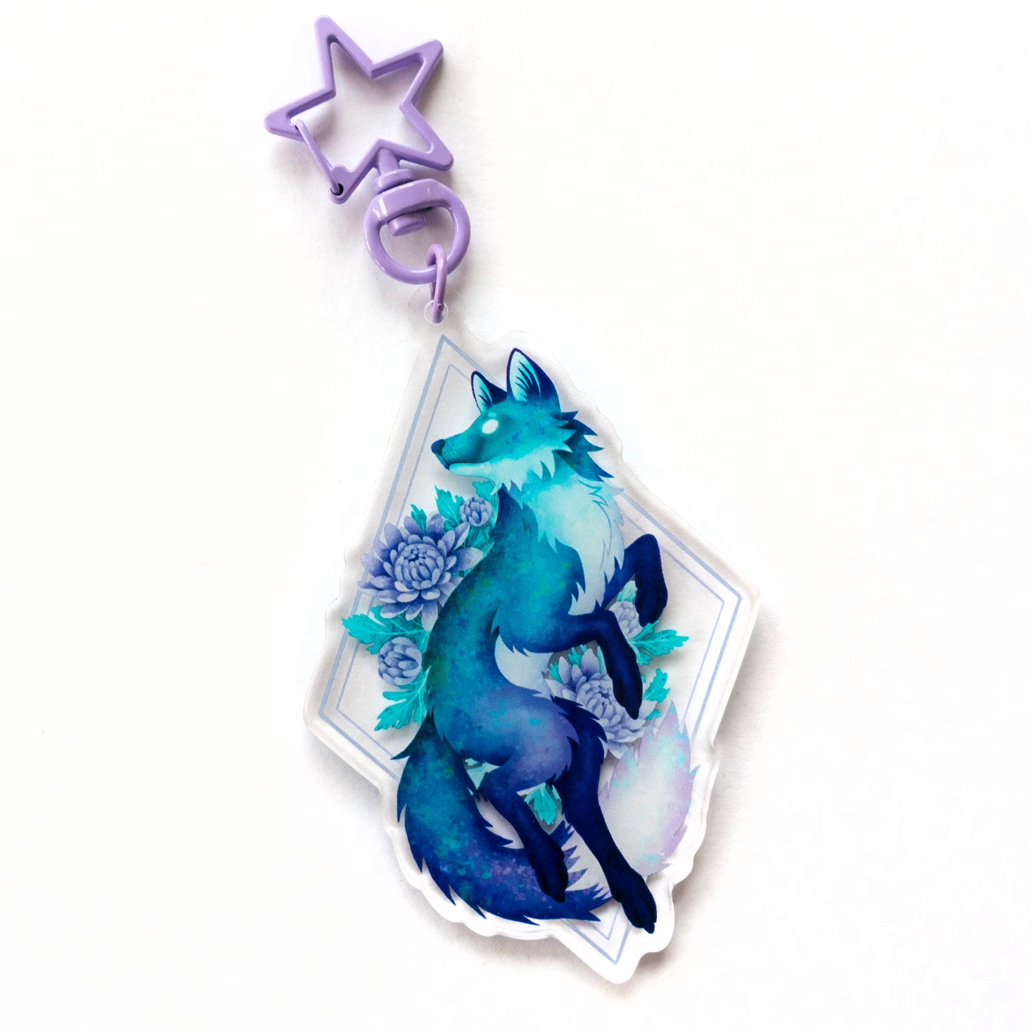 Acrylic Keychain Fox