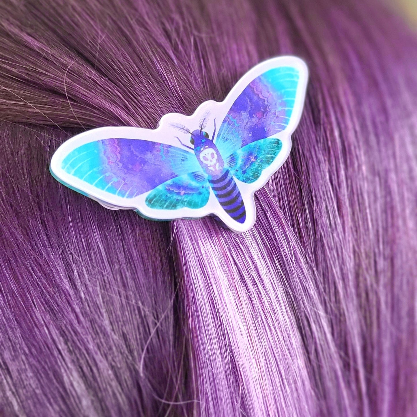 Haarclip Motte