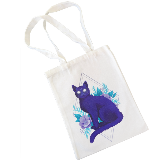 Canvas Tote Bag "Katze"