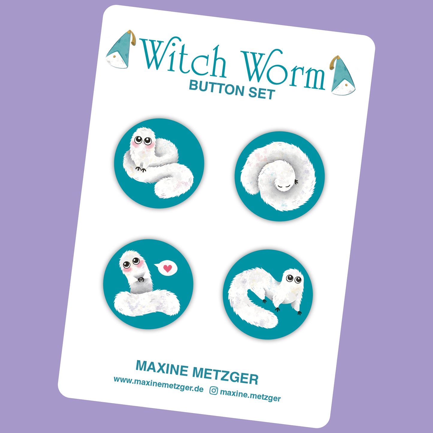 WITCHCRAFT Mystery Button Set