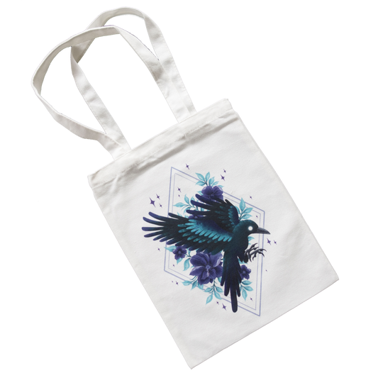 Canvas Tote Bag "Raven"