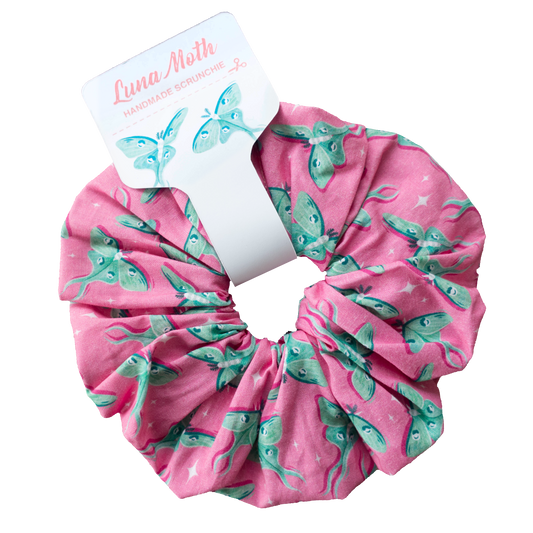 Scrunchie "Luna Moth"